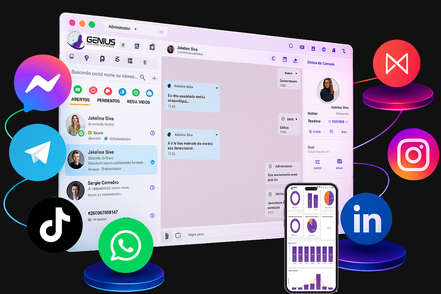 Plataforma de Atendimento em múltiplos dispositivos